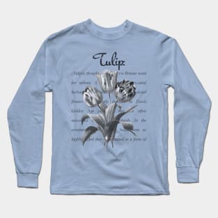 Lispe Tulip Definition Long Sleeve T-Shirt